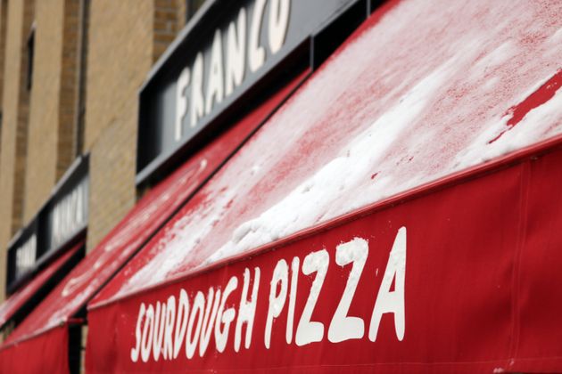 Franco Manca said demand has been huge as snow and plummeting temperatures hit Britain