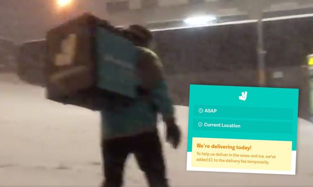 Deliveroo has been accused of persuading riders to forego safety to conduct dangerous deliveries