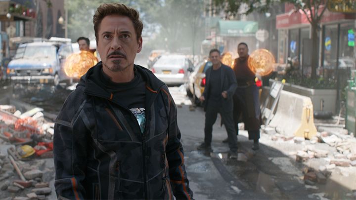 Robert Downey Jr. in "Avengers: Infinity War."