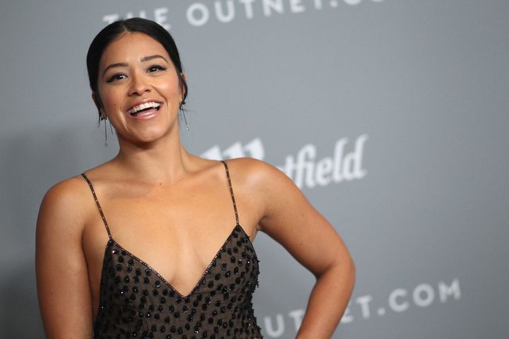 Gina Rodriguez, who currently stars in the movie "Annihilation."