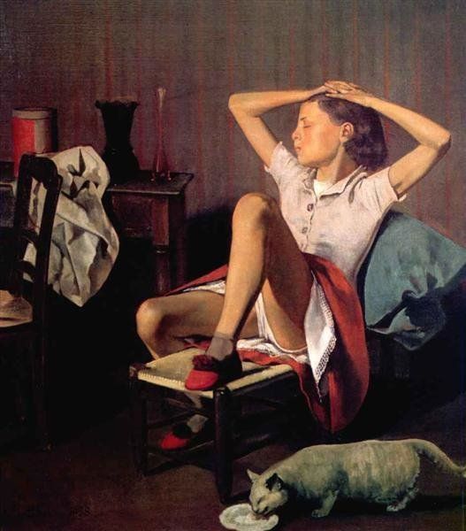 Balthus, «Thérèse rêvant» (1938)