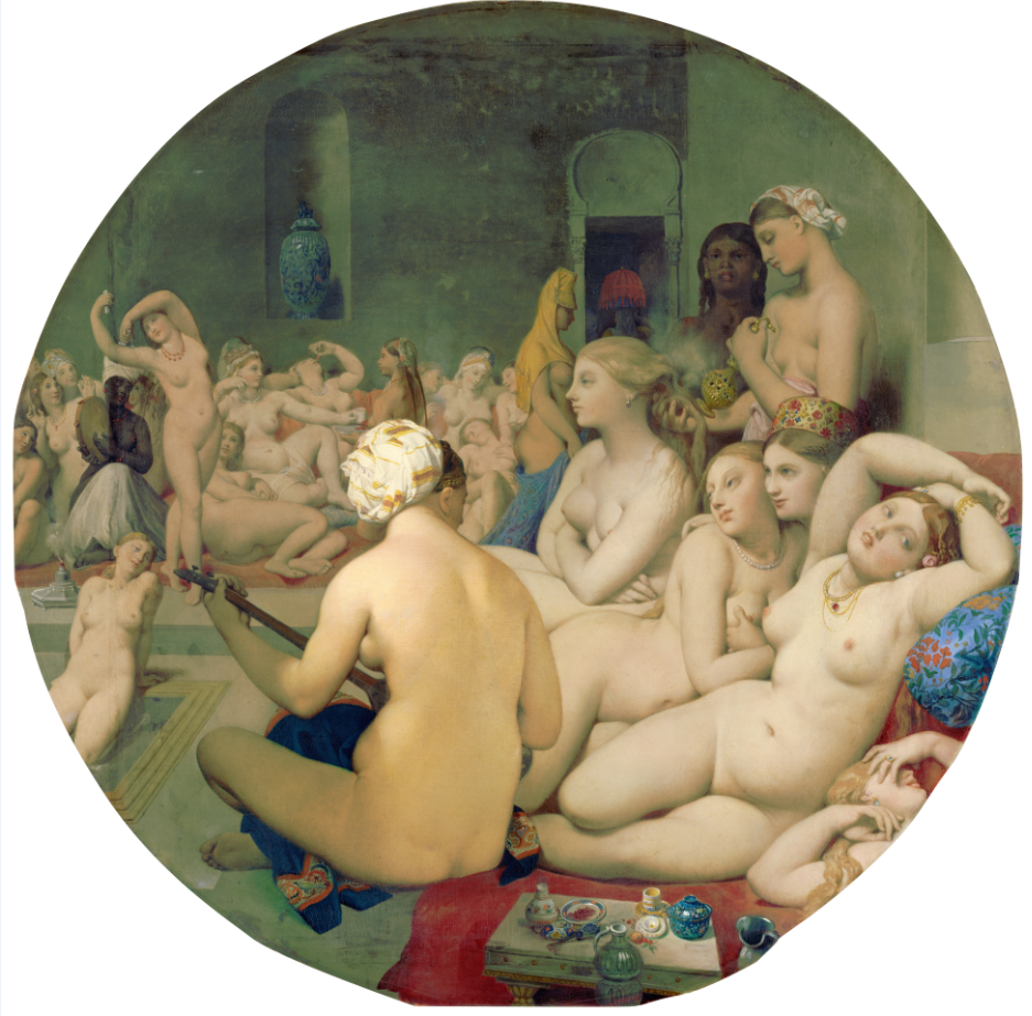 Jean-Auguste-Dominique Ingres, «Τουρκικό λουτρό» (1862-63)