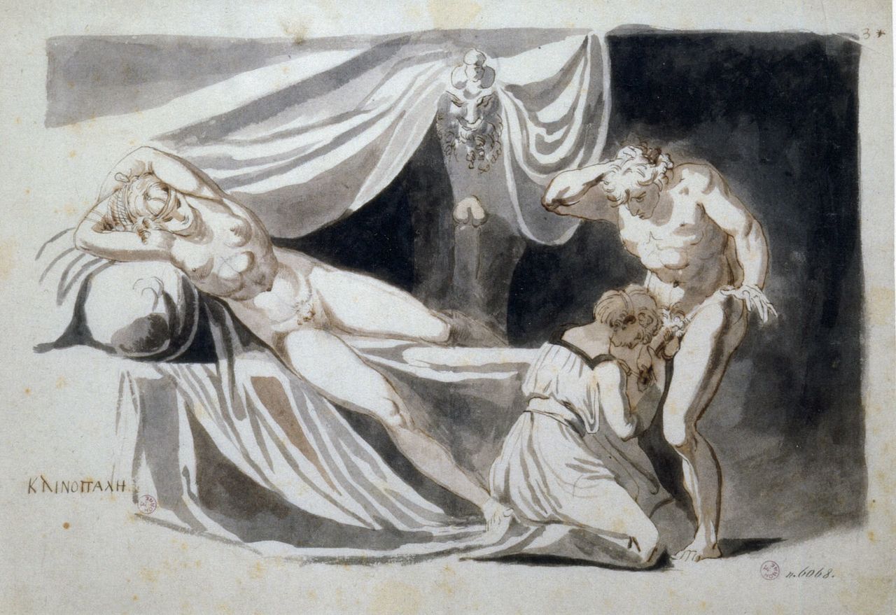 Johann Heinrich Füssli, «Erotische Burleske» (1770)