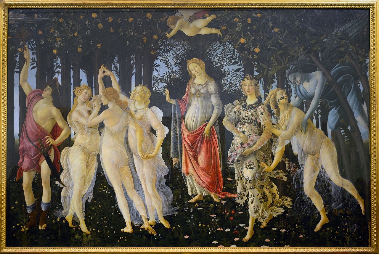  Sandro Botticelli, «Άνοιξη» (π.1482) 