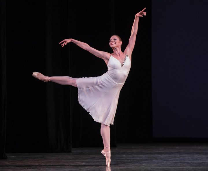 Lauren Fadeley performs in Miami City Ballet's production of George Balanchine's 'Walpurgisnacht Ballet.'