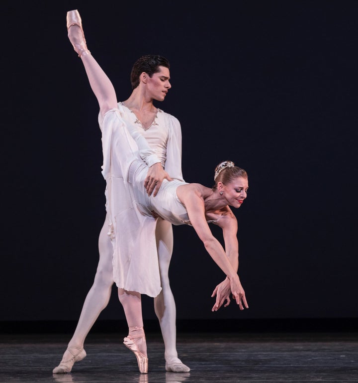 Lauren Fadeley performs in Miami City Ballet's production of George Balanchine's 'Walpurgisnacht Ballet.'