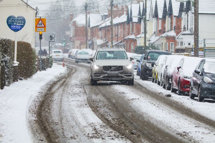 As snow turns to ice, conditions on Britain's roads remain perilous
