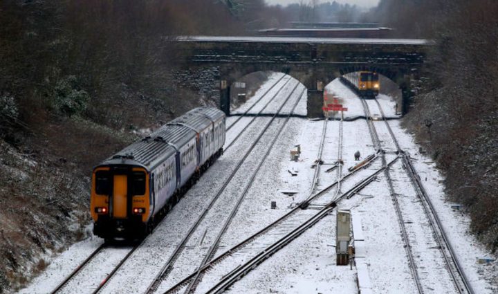 Stranded Train Travellers On Stranded Trains Warned Against Trespassing On The Tracks ...