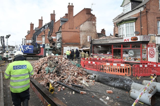 Five people died after the explosion on Hinkley Road last Sunday