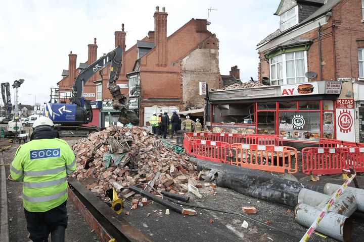 Five people died after the explosion on Hinkley Road last Sunday