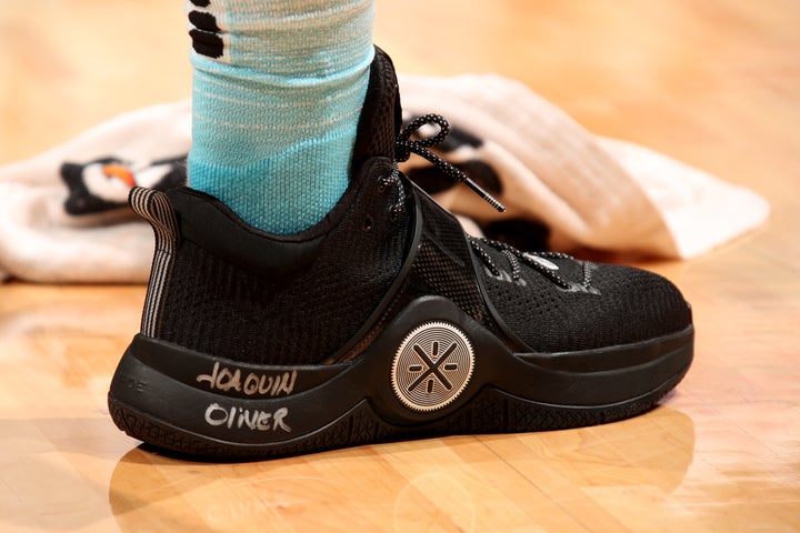 Wade has dedicated his 15th NBA season to the slain teen and has been writing his name on his shoes.