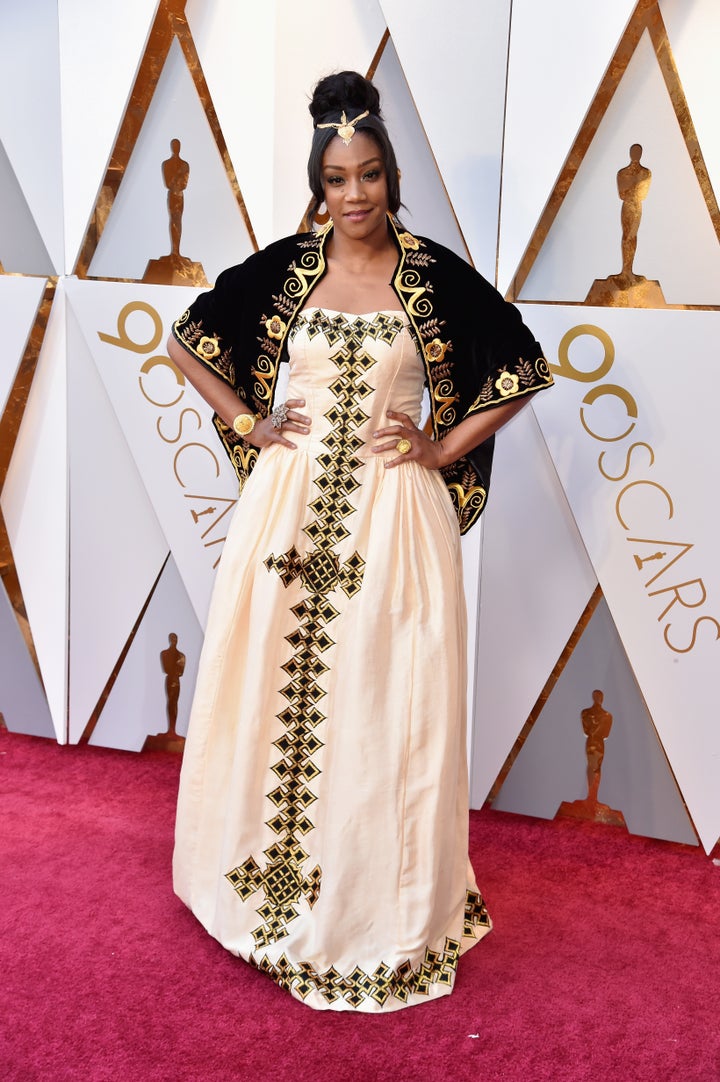 Tiffany Haddish Honors Late Father’s Roots In A Stunning African Gown