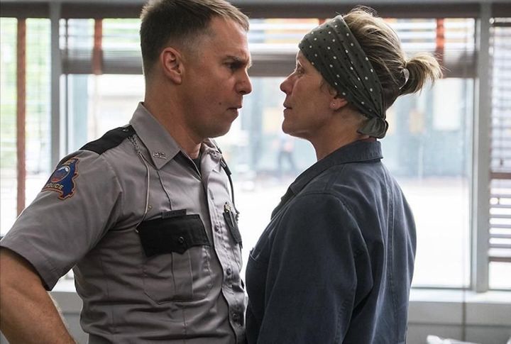 Sam Rockwell and Frances McDormand in