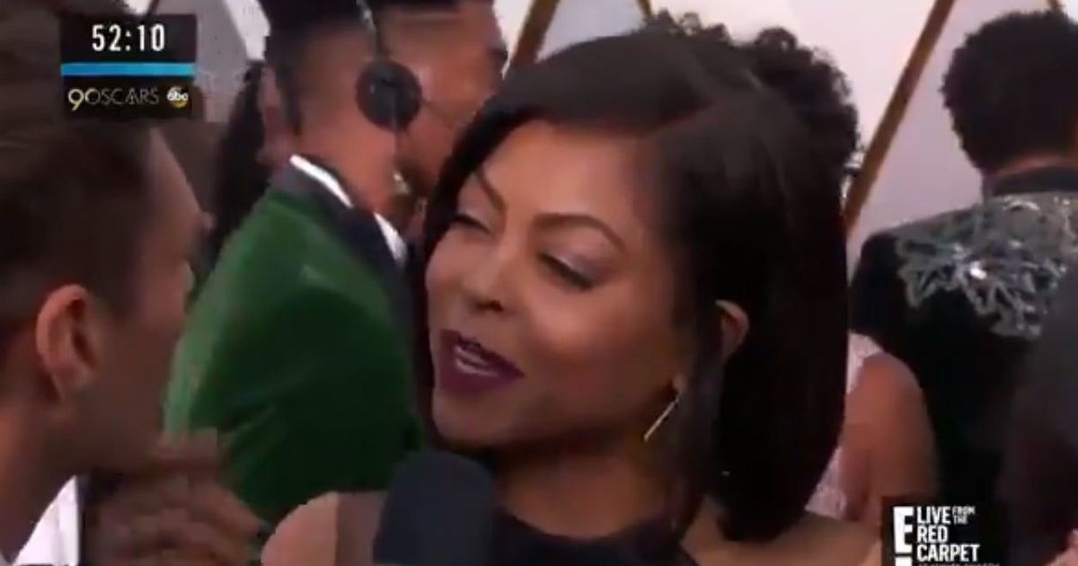 Oscars 2018 Taraji P Henson S Pointed Red Carpet Interview With