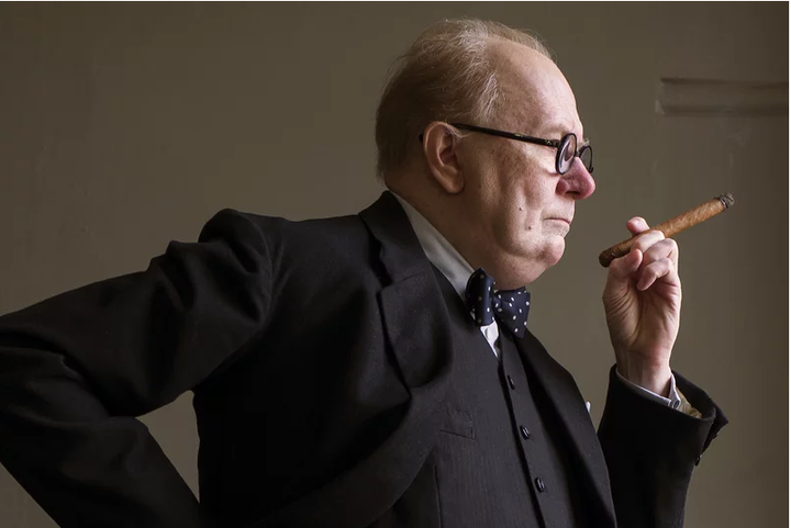 Gary Oldman in "Darkest Hour."