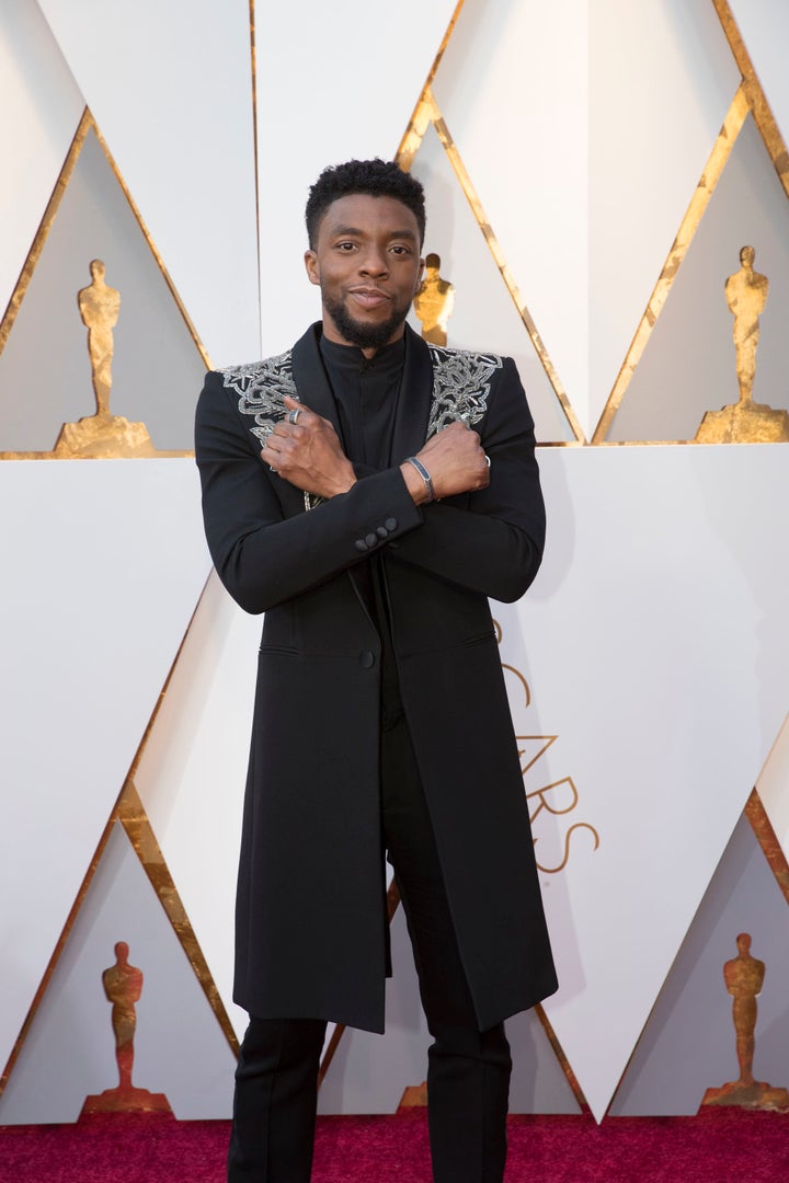 The Royals Of 'Black Panther' Brought Wakanda Style To The Oscars