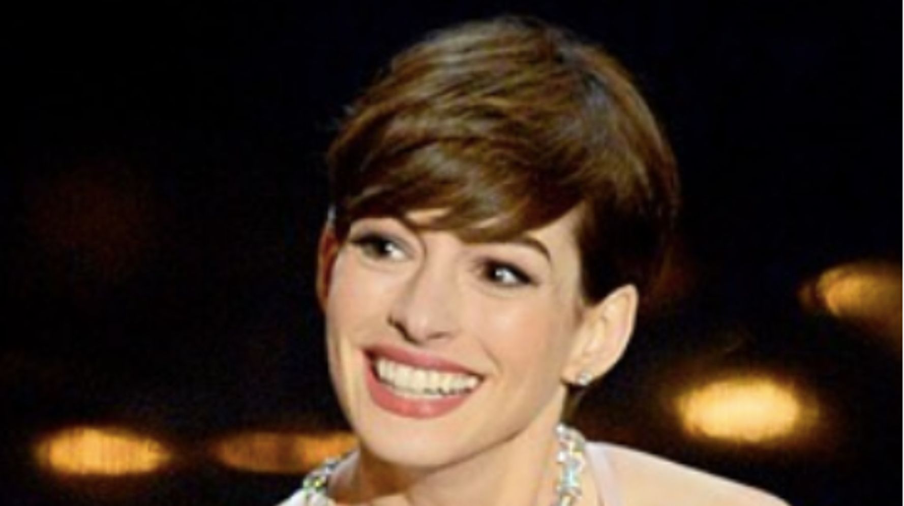 Anne Hathaway's Husband Thought Her Nipples Looked 'Pointy' At Oscars 2013