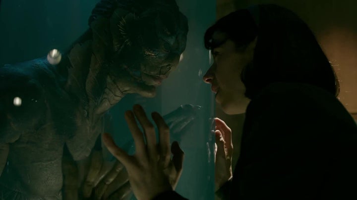 Sally Hawkins and Doug Jones in