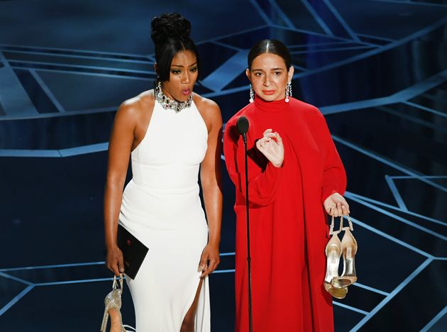 Tiffany Haddish and Maya Rudolph