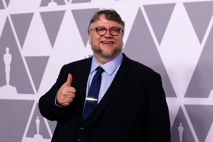  Guillermo del Toro arrives at the 90th Oscars Nominees Luncheon.