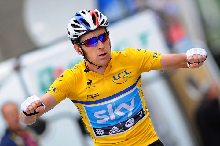 Bradley Wiggins, pictured above at the Criterium du Dauphine in 2012, has been mentioned in a critical report from a parliamentary committee