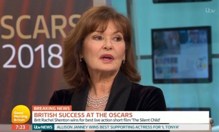 Stephanie Beacham appeared on 'Good Morning Britain' on Monday