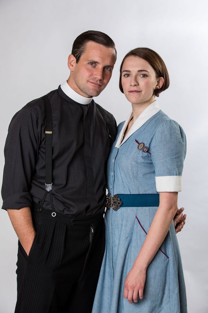Tom Hereward (Jack Ashton) and Nurse Barbara Hereward (Charlotte Ritchie)
