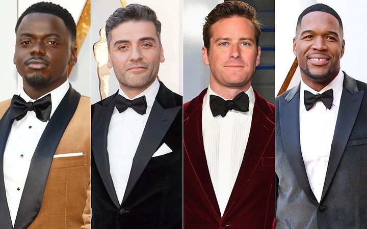 “We will try a little bit this time, too," the men of Hollywood seemed to say with their outfits on Sunday night.