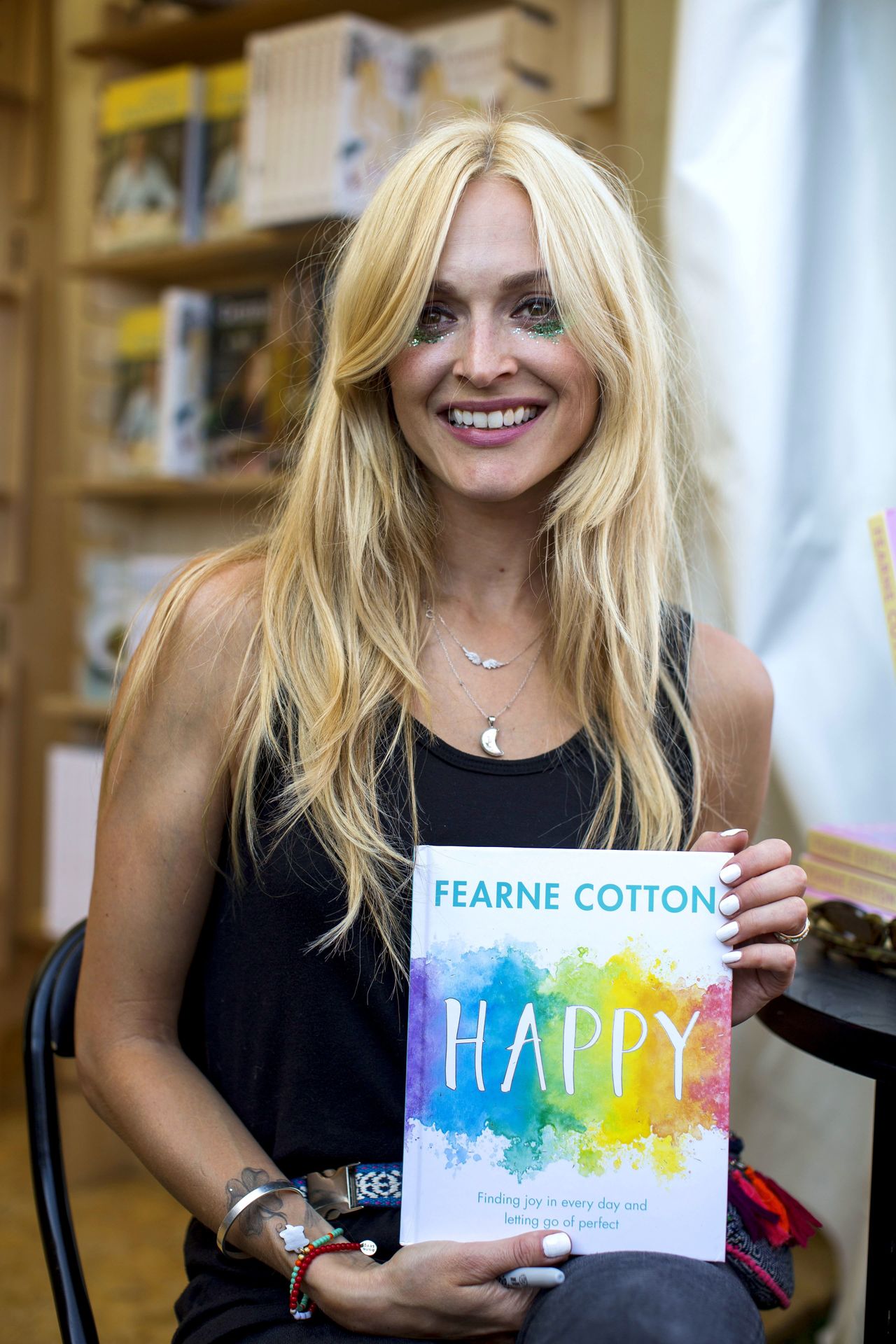 Fearne is the author of 'Happy', which she has expanded into a podcast
