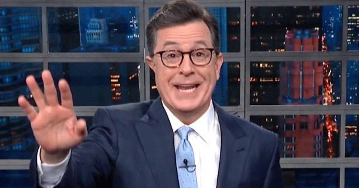 Stephen Colbert Brings Down The House With His Explanation For Trump’s ...