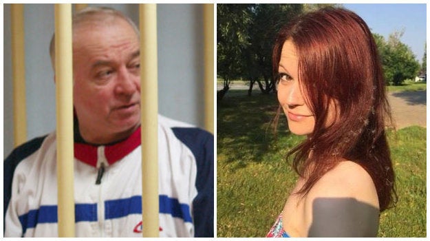 <strong>Sergei Skripal and his daughter, Yulia.</strong>