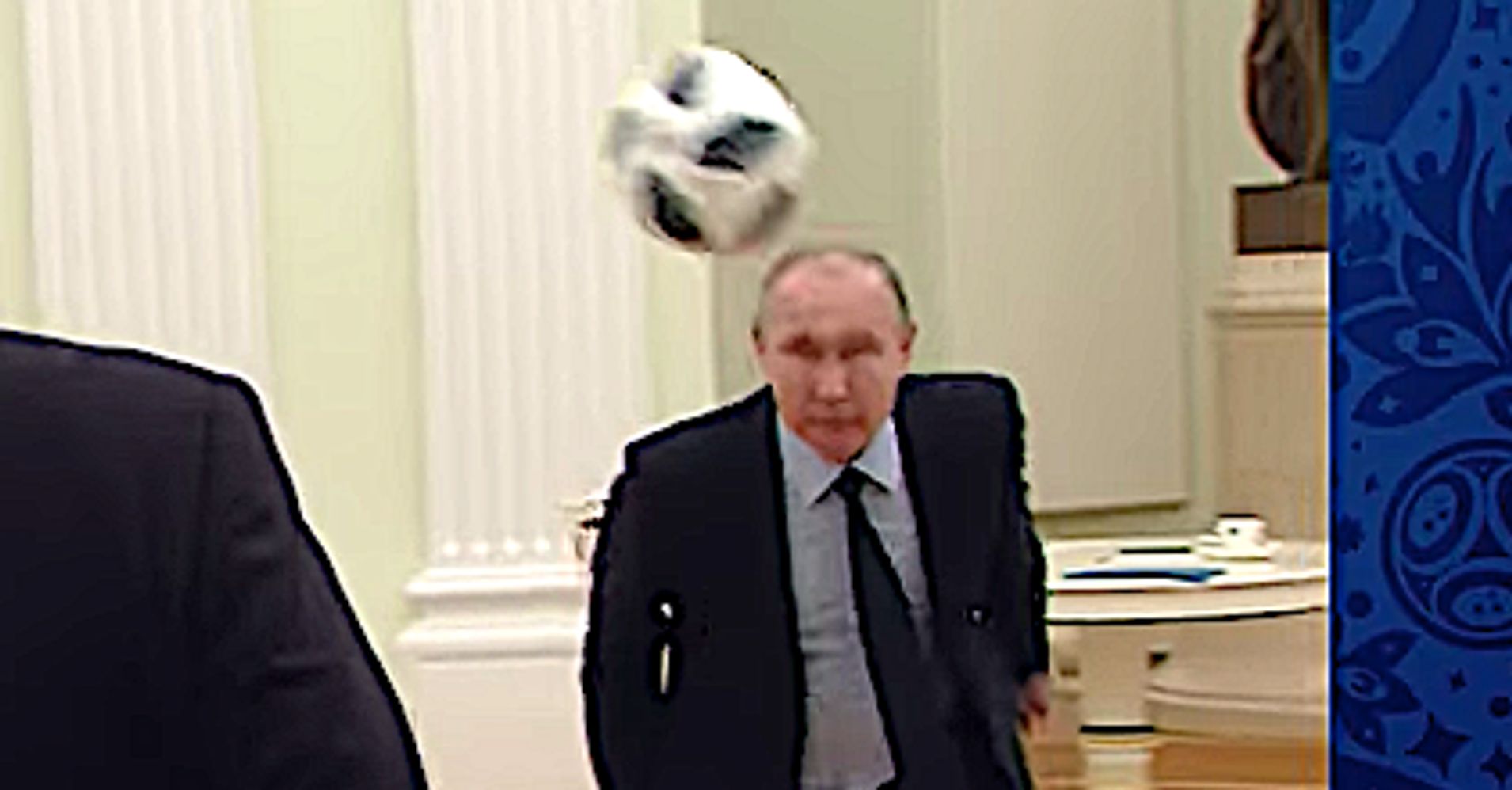 Vladimir Putin Juggles Soccer Ball To Hype World Cup Huffpost