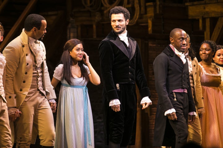 The 'Hamilton' West End cast