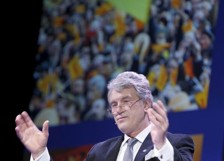 <strong>Former Ukrainian president Viktor Yushchenko.</strong>