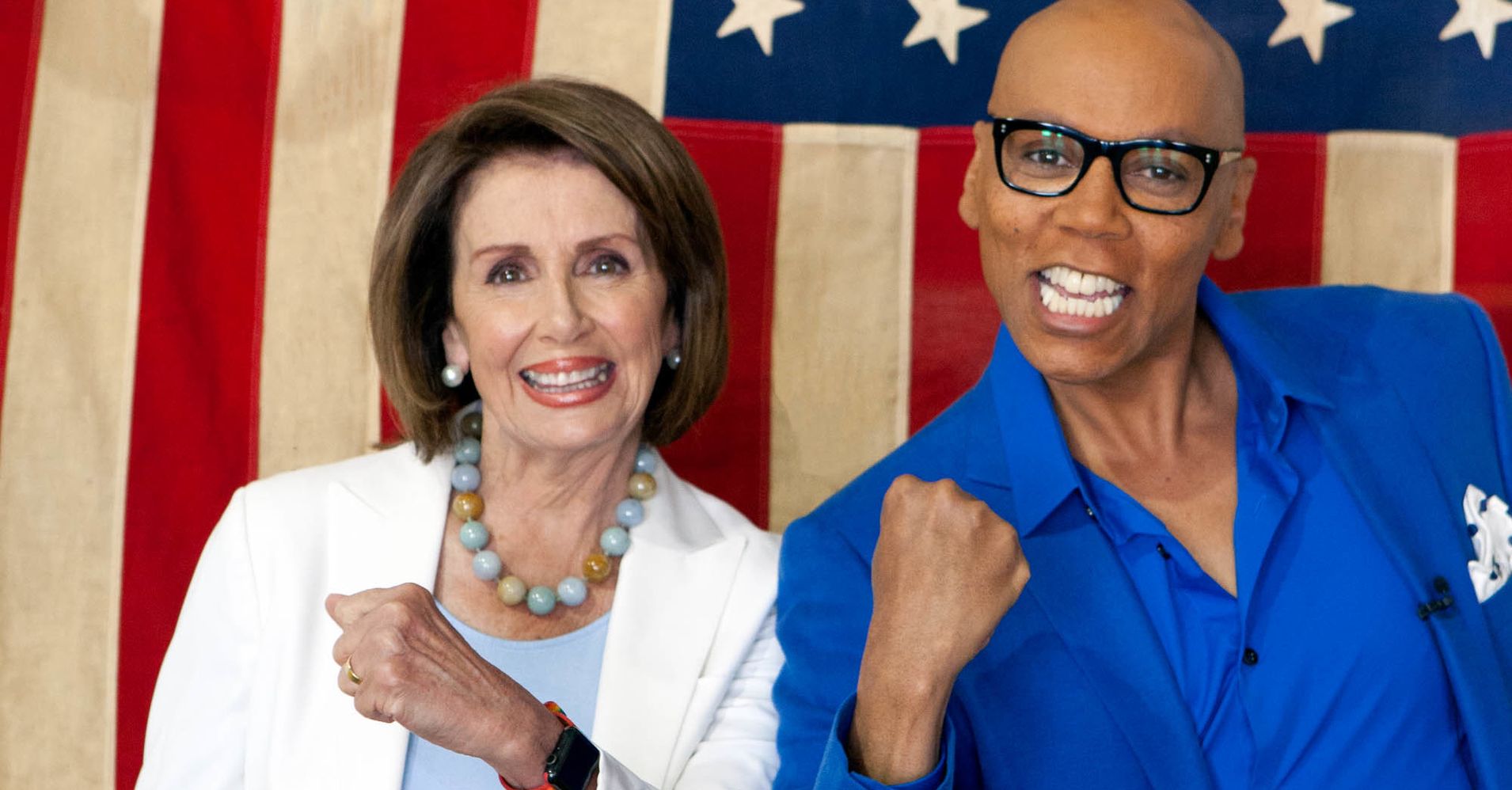 Here S Your First Look At Nancy Pelosi Guest Starring On Rupaul S Drag Race Huffpost