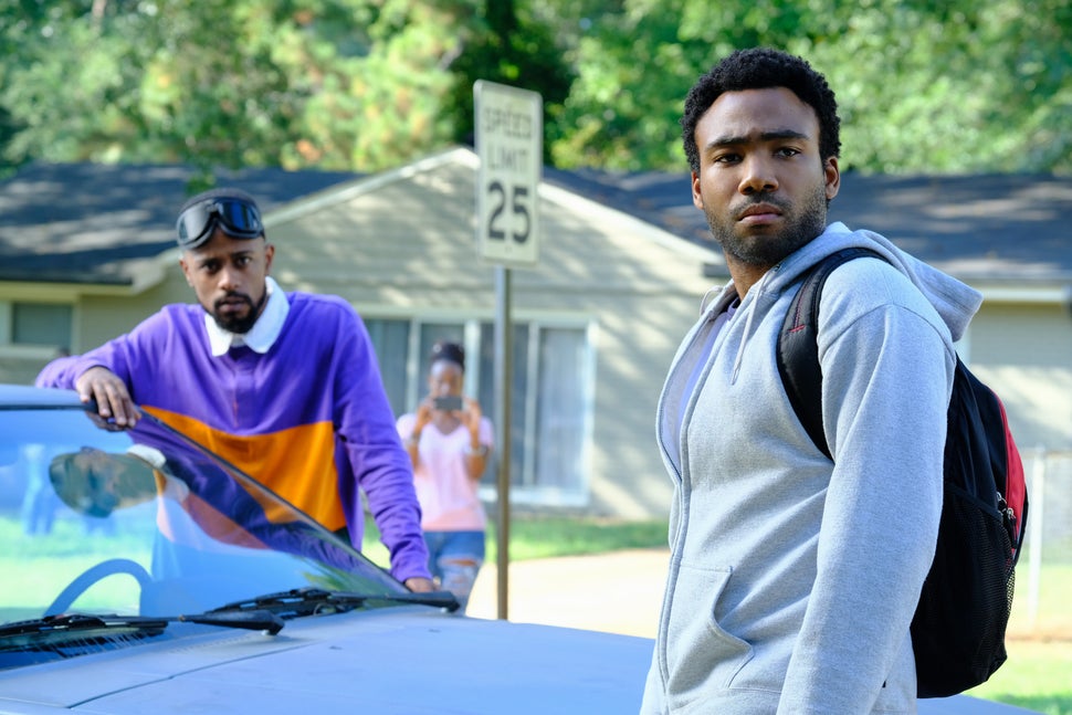 Lakeith Stanfield and Donald Glover in "Atlanta."