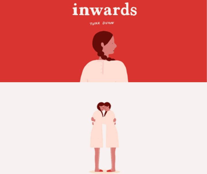 A still from a Google Doodle titled "Inwards." 