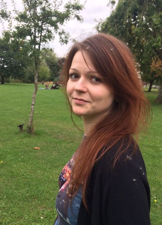 Yulia Skripal is critically ill in hospital with her father Sergei 