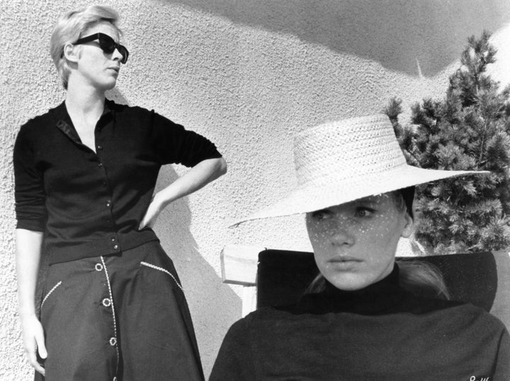 Bibi Andersson and Liv Ullmann in "Persona."