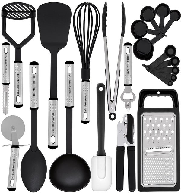 Complete Utensil Set for a kitchen