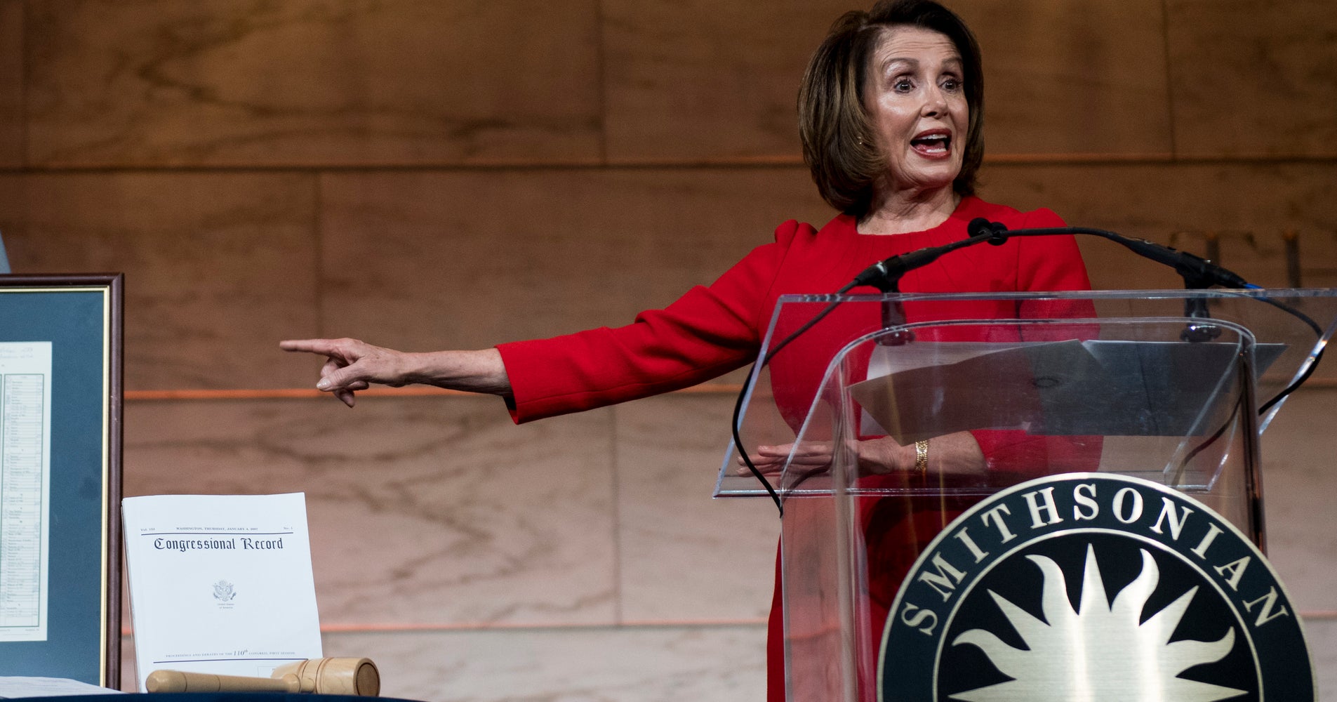 Nancy Pelosi Donates Historic Speaker's Gavel To The Smithsonian For