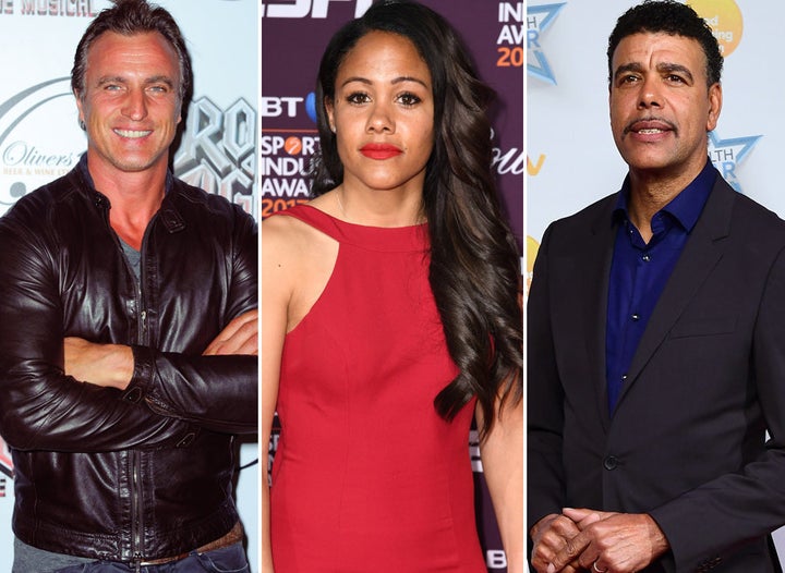 Chris Kamara, Alex Scott and David Ginola