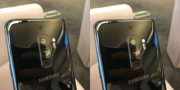 The Galaxy S9 Dual-Aperture system in action.