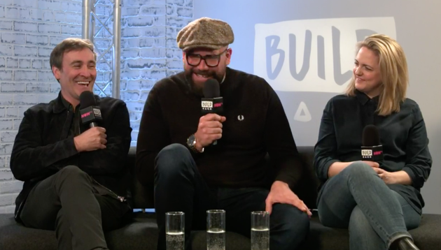 Derek, Tom and Laura on BUILD