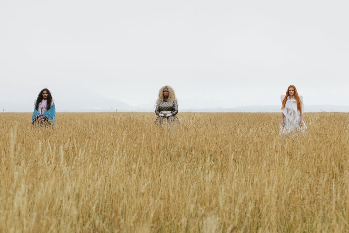 Mindy Kaling, Oprah Winfrey and Reese Witherspoon in "A Wrinkle in Time."