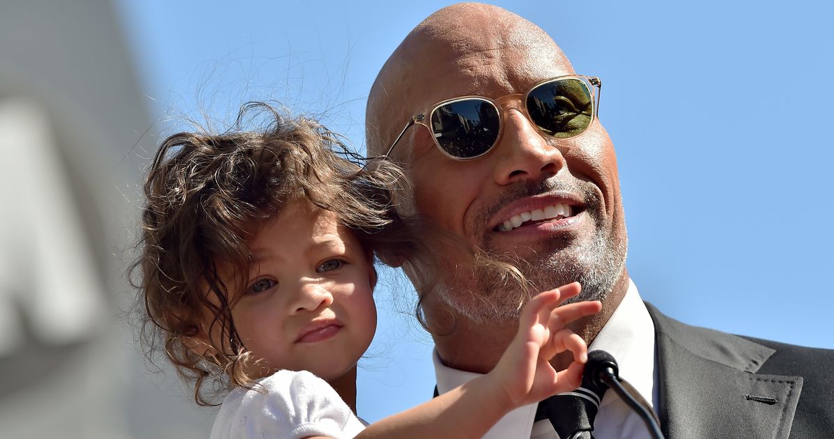 Dwayne Johnson Gets His Adorable Daughter To Say 'Girl Power'