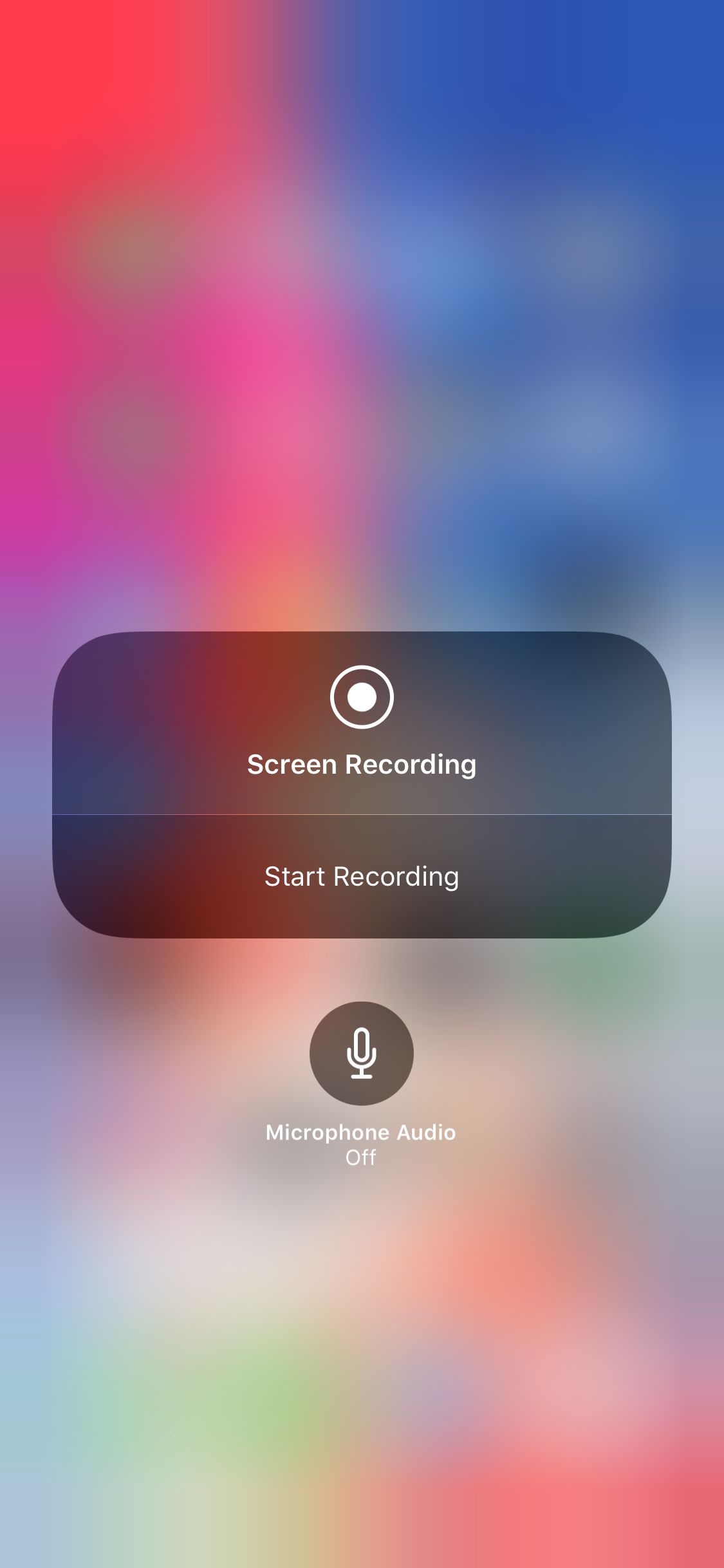 how to do screen recording on iphone