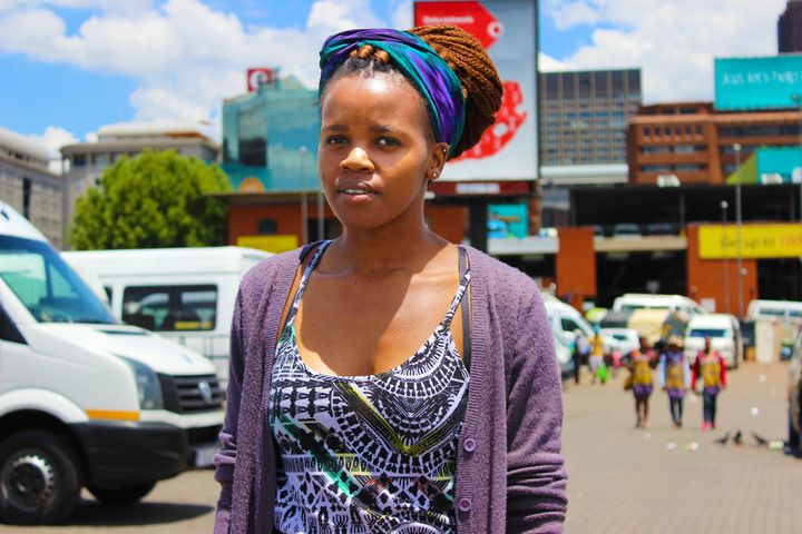 Anelisa Matanzima, South Africa citizen who wants men to stop saying vulgar things on the streets