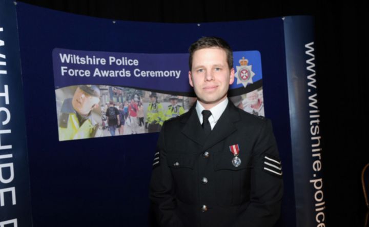 Detective Sergeant Nick Bailey has said he 'does not consider himself a hero'.