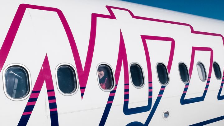 Το αεροπλάνο της Wizz Air